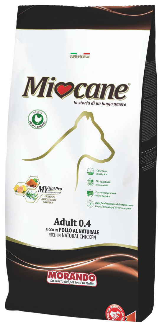 

Сухой корм для собак Miocane Adult, с курицей, 20 кг