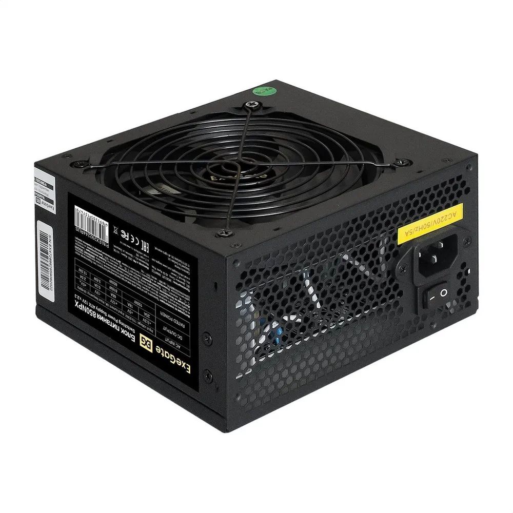 

Блок питания ExeGate 850NPX 850W (EX292244RUS), Черный, EX292244RUS