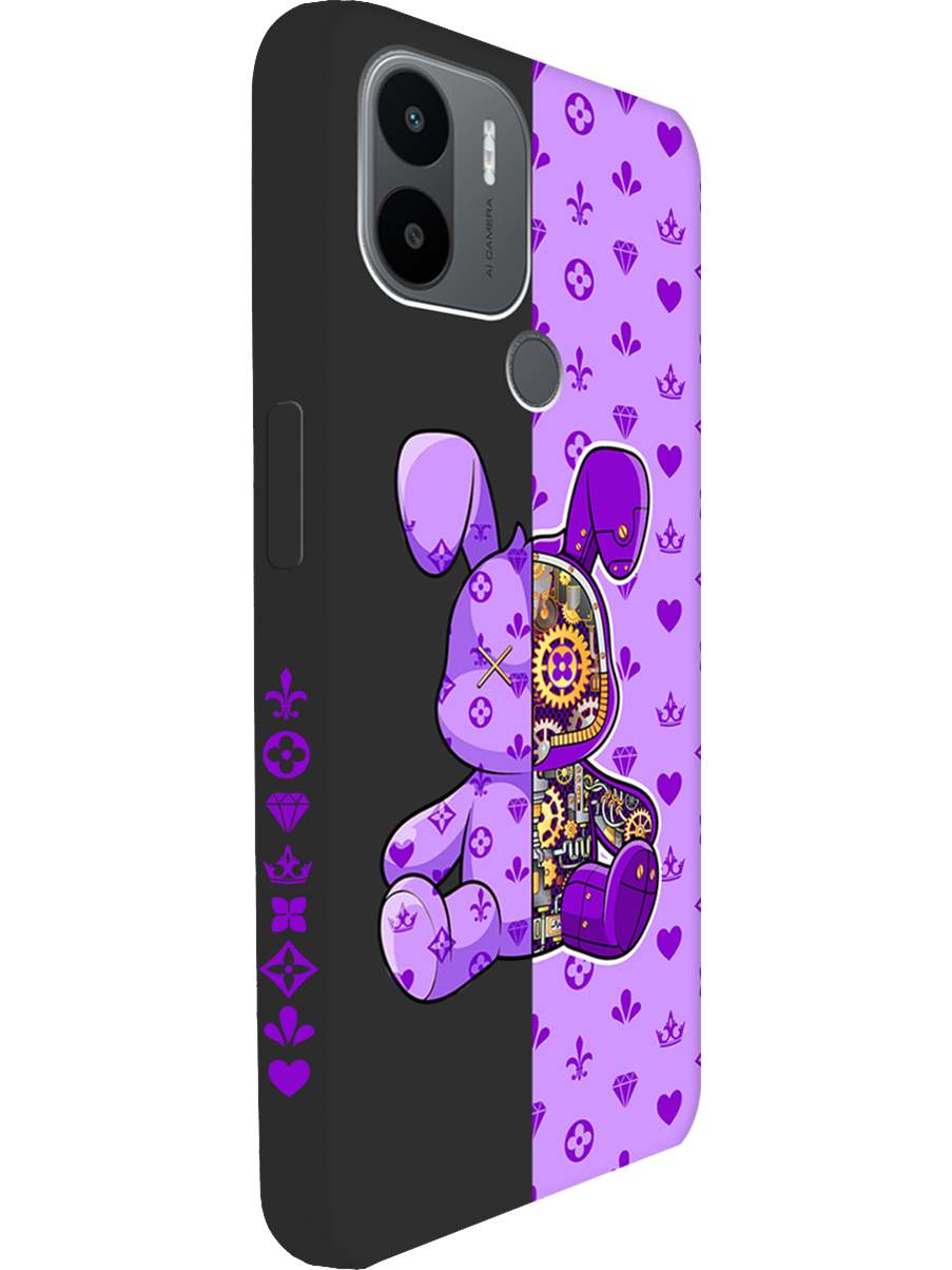 

Силиконовый чехол на Xiaomi Redmi A1+ / A2+ / Poco C50 / C51 с принтом 821215, Фиолетовый;черный, 762092171