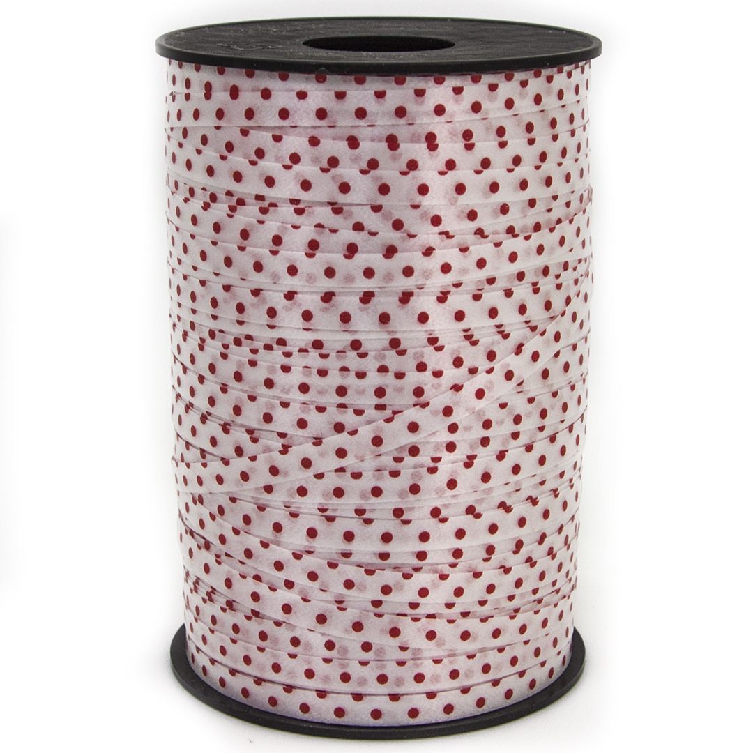 Лента Дон Баллон, RC-103-01, Красные точки, 1 шт