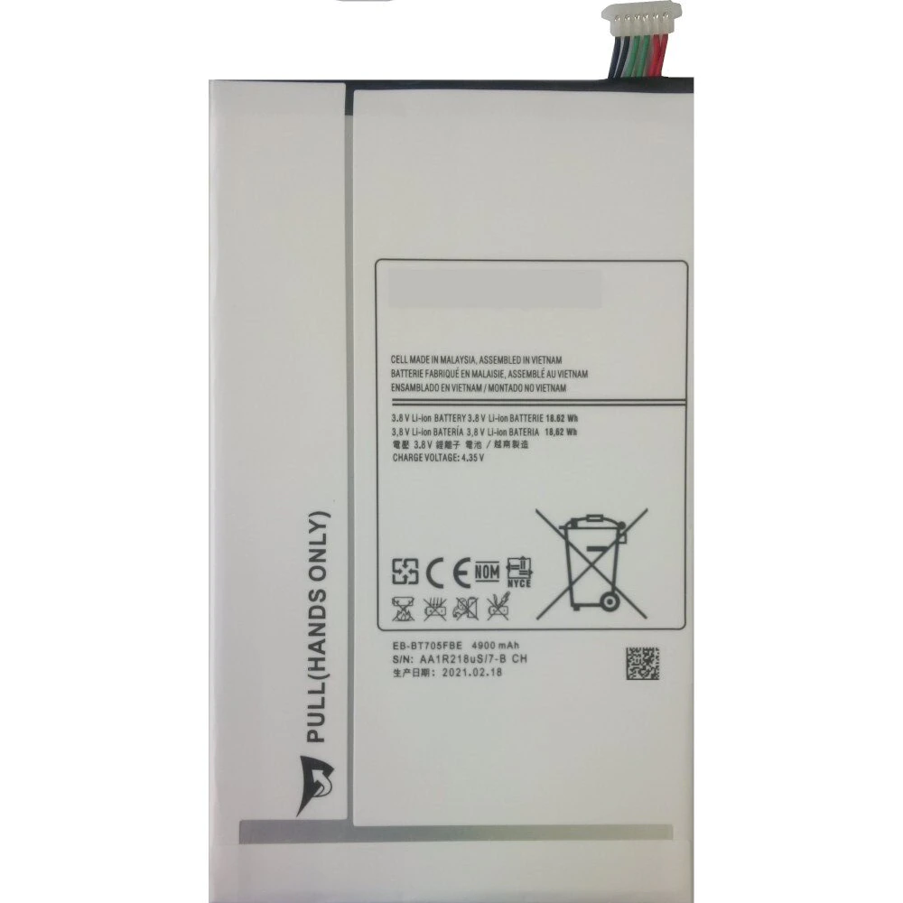 

Аккумуляторная батарея EB-BT705FBE для Samsung Galaxy Tab S, EB-BT705FBE