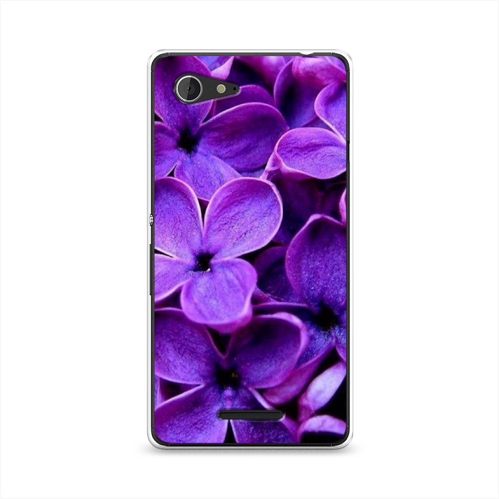 

Чехол Awog "Сирень крупная" для Sony Xperia E3, 52750-8