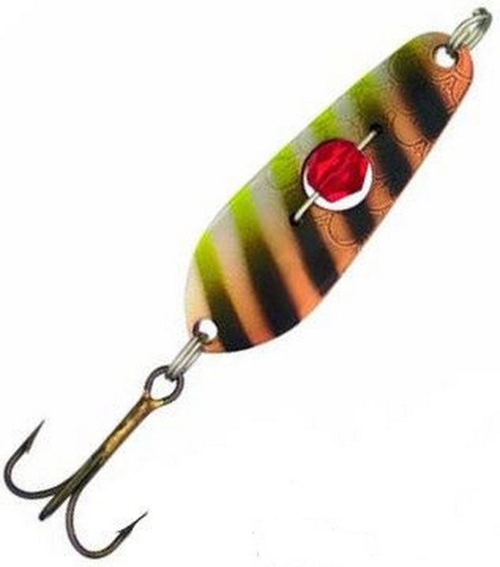 

Блесна Kuusamo Rasanen 40/6 (бусинка) BR/Fye-S, Разноцветный