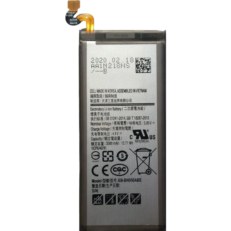 

Аккумуляторная батарея EB-BN950ABE для Samsung Galaxy Note 8, EB-BN950ABE