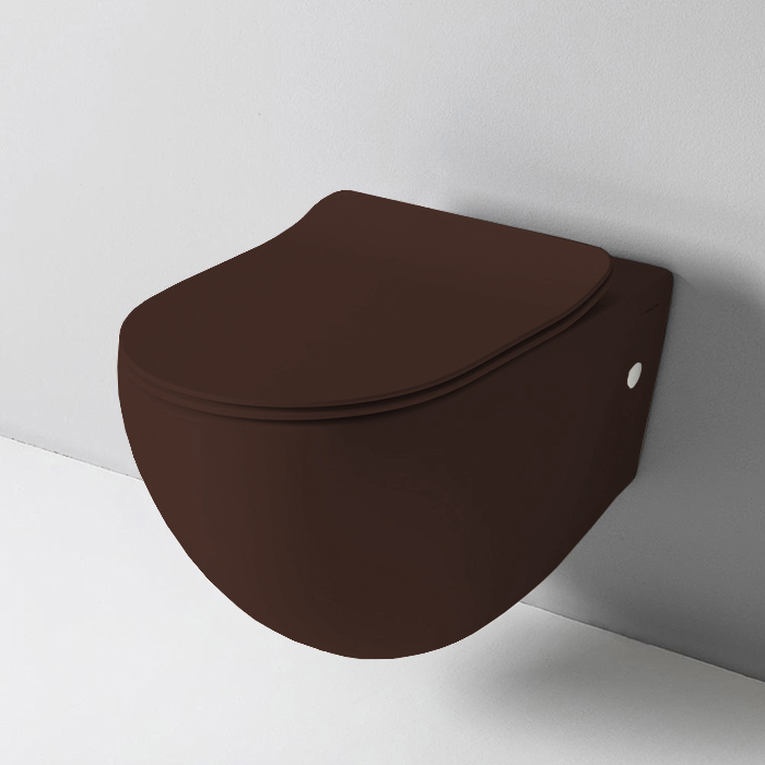 

Подвесной унитаз ArtCeram File 2.0 FLV004 39 00, marrone cocoa