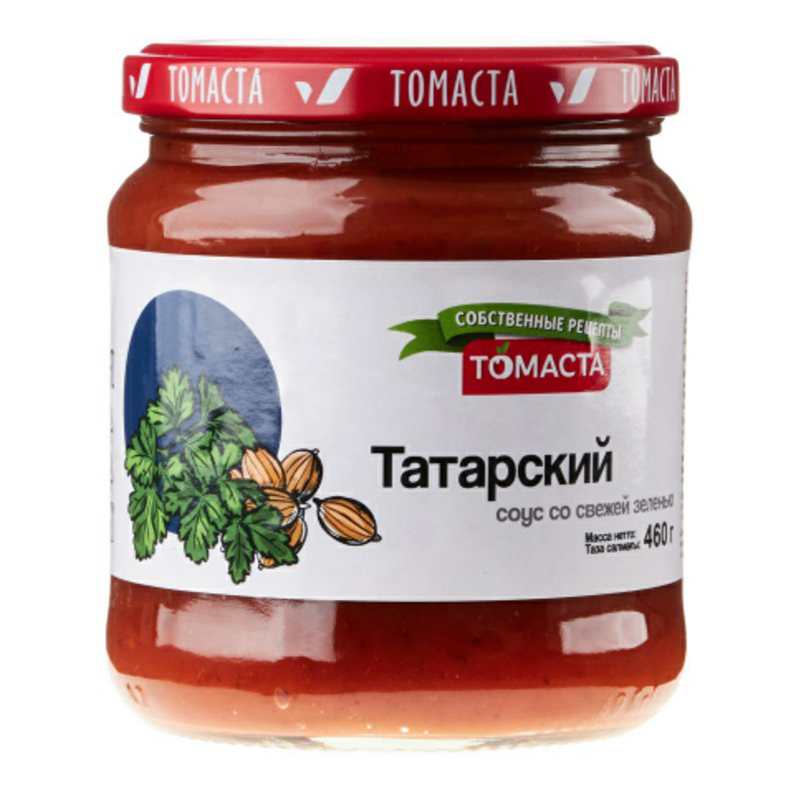 фото Соус томаста татарский для мяса 460 г