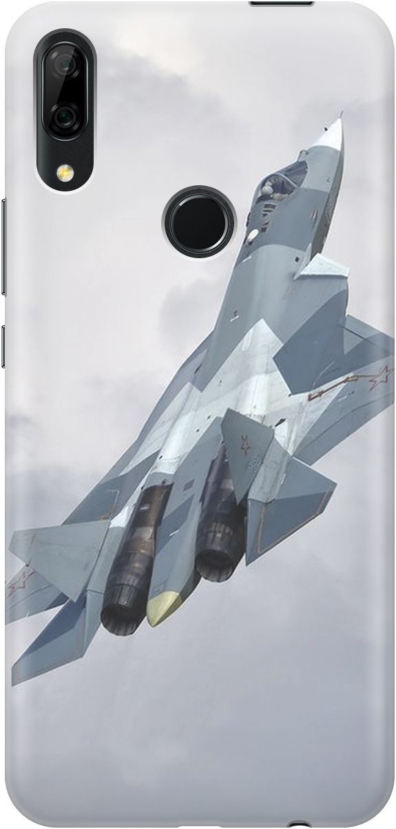 

Чехол на Honor 9X/9X Premium/Huawei P Smart Z/Y9 Prime (2019) "Боевой самолет", 4207