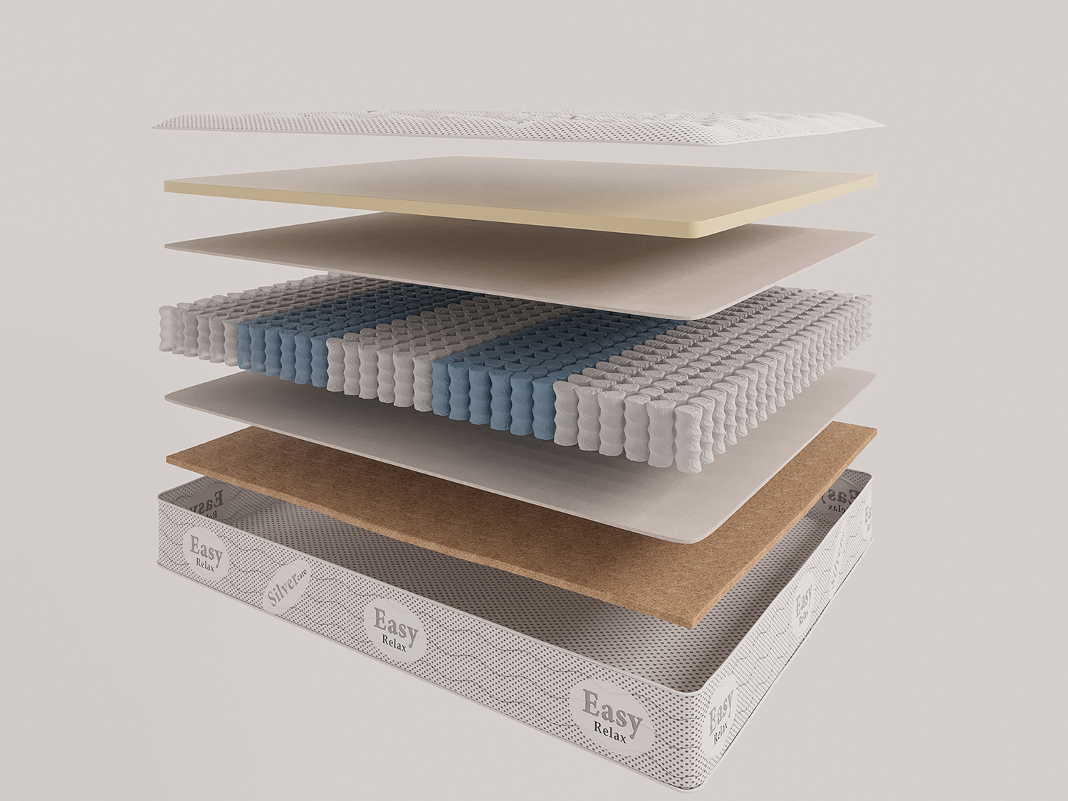 

Матрас Evita Aura 120x190, Белый, Aura