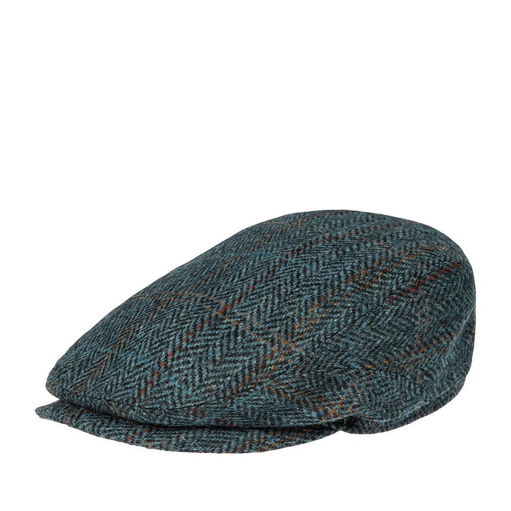 

Кепка реглан унисекс Stetson 6380515 DRIVER HARRIS TWEED синяя/серая, р, Бирюзовый, 6380515 DRIVER HARRIS TWEED