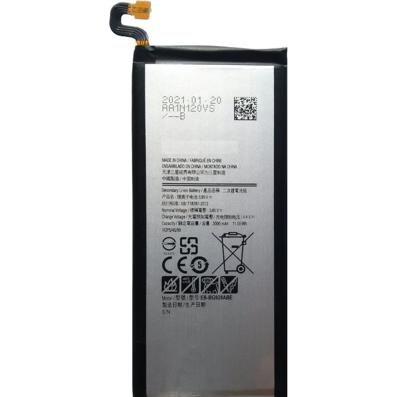 

Аккумуляторная батарея EB-BG928ABE для Samsung Galaxy S6 Edg, EB-BG928ABE