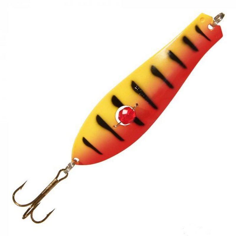

Блесна Kuusamo Professor 2, 90/26 (бусинка) BL/R/Ye-C, Разноцветный