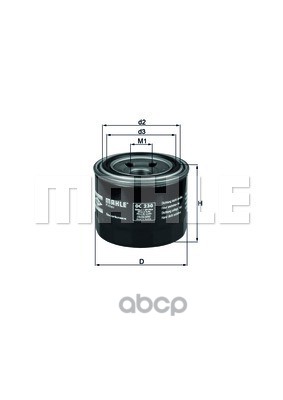 

Mahle Фильтр масляный OC 230
