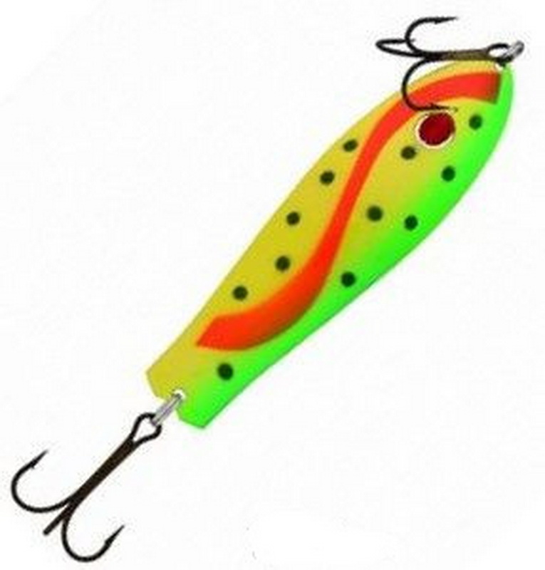 

Блесна Kuusamo Professor 2, 90/18 (бусинка) BL/FR/GR/Fye-C, Разноцветный