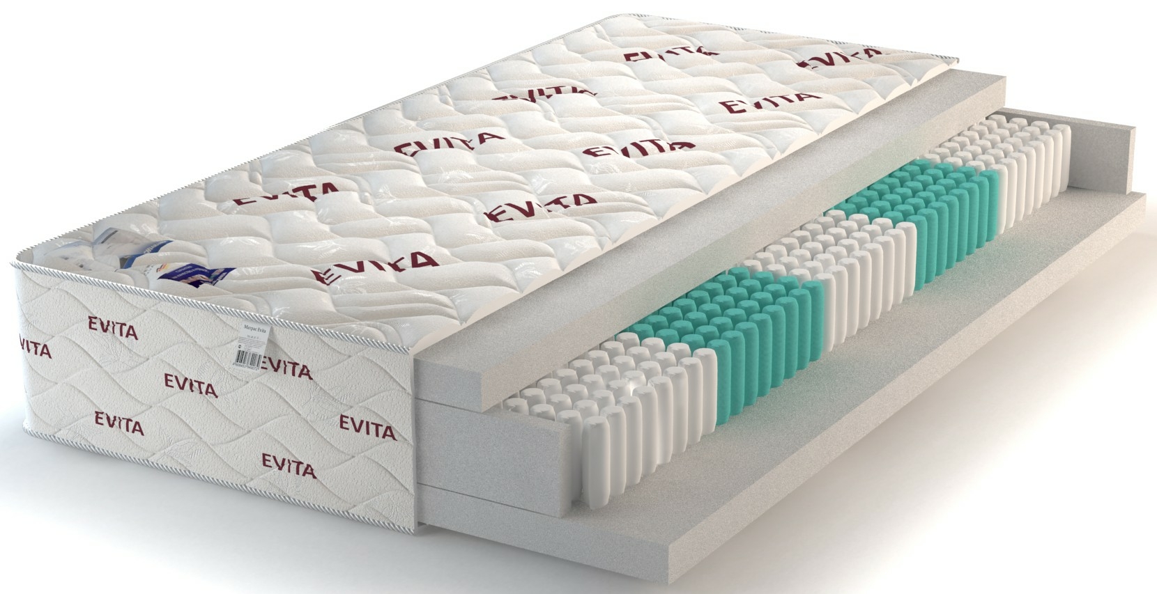 

Матрас Evita Adore 90x195, Белый, Adore