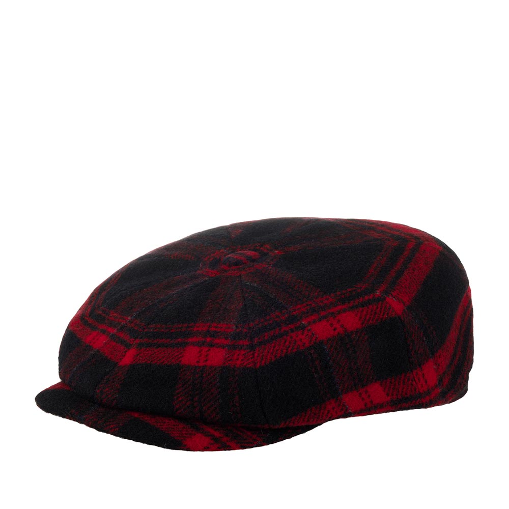 

Кепка восьмиклинка унисекс Stetson 6840337 HATTERAS SHADOW PLAID красная/черная, р.63, Черный, 6840337 HATTERAS SHADOW PLAID