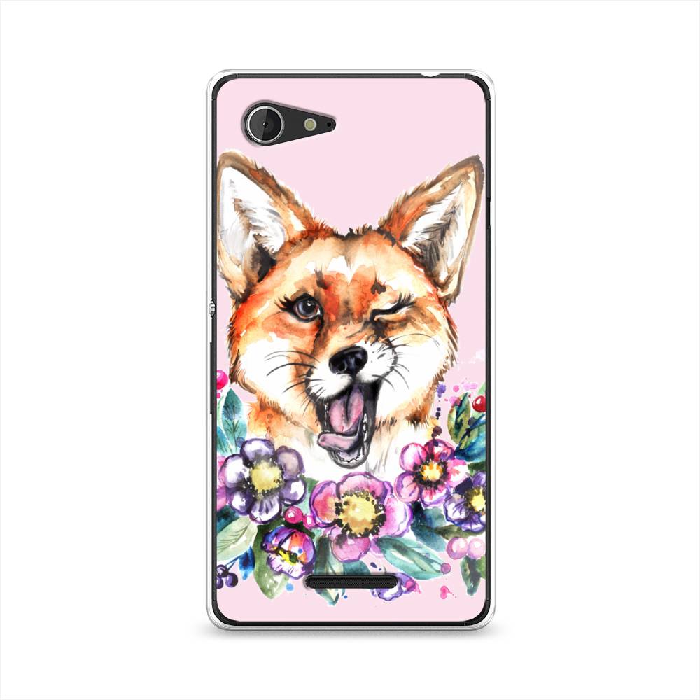 

Чехол Awog "Подмигивающая лиса" для Sony Xperia E3, 52750-10