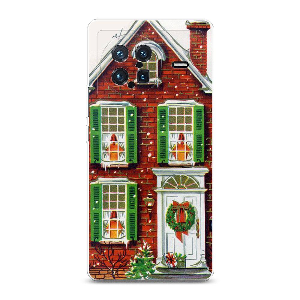 

Чехол на Vivo X Note "Рождественский дом", Зеленый;красный;белый, 266950-5