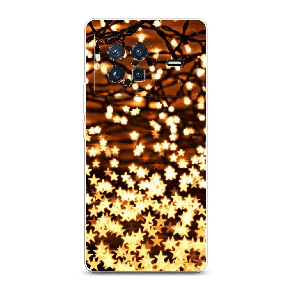 

Чехол на Vivo X Note "Новогодняя гирлянда", Золотистый, 266950-5