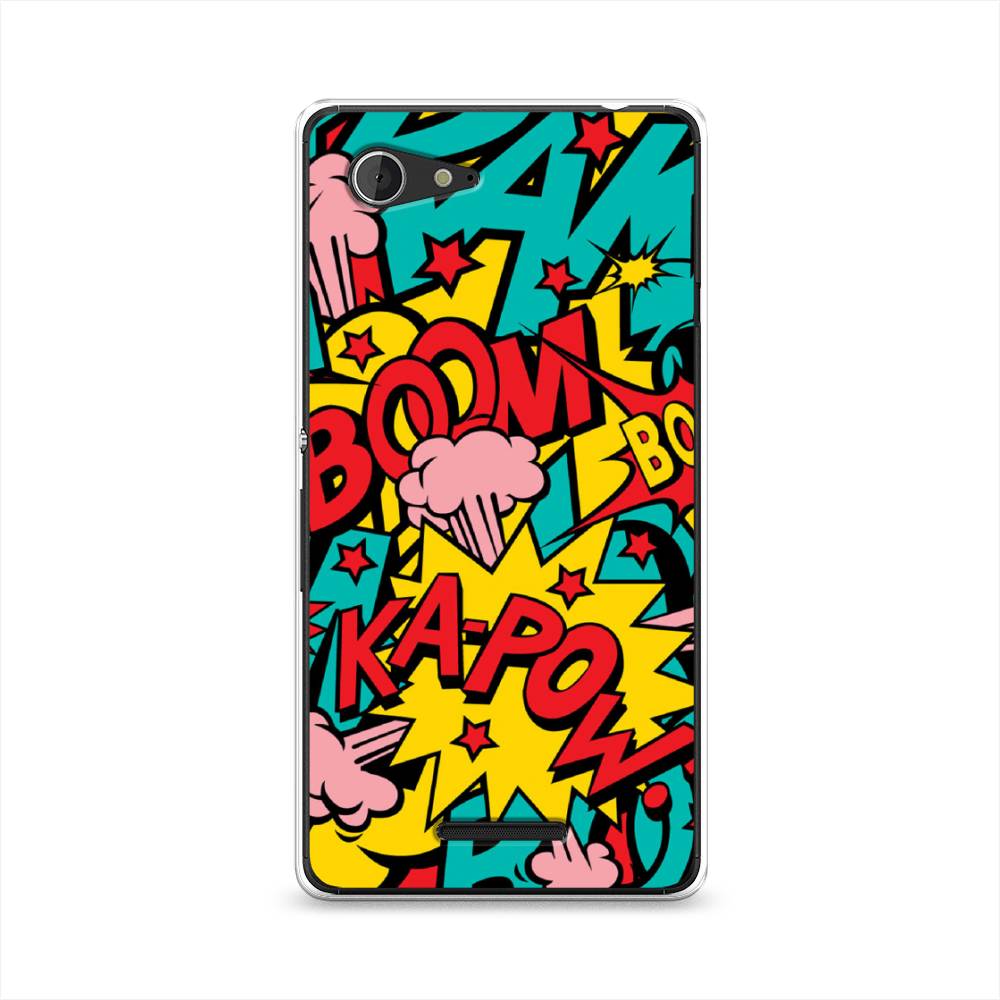 

Чехол Awog "Постер pop art" для Sony Xperia E3, 52750-9