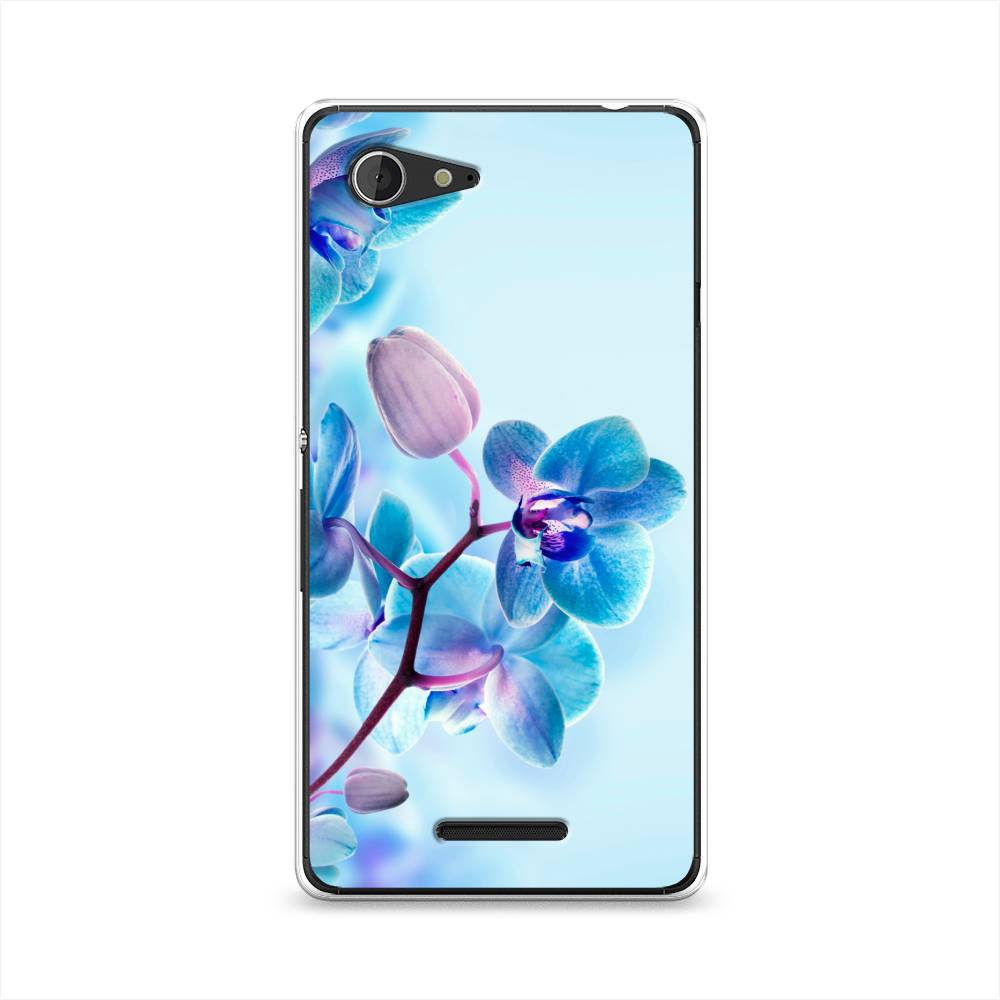 

Чехол Awog "Голубая орхидея" для Sony Xperia E3, 52750-8