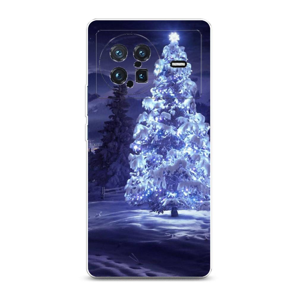 

Чехол на Vivo X Note "Зима 4", Синий;черный;белый, 266950-2