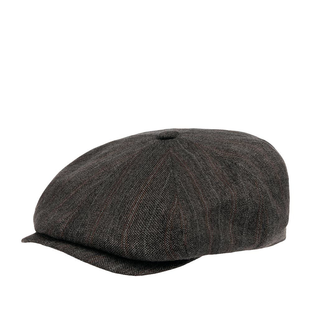 

Кепка восьмиклинка унисекс Stetson 6816701 8-PANEL CAP STRIPES серая/коричневая, р.55, Серый, 6816701 8-PANEL CAP STRIPES