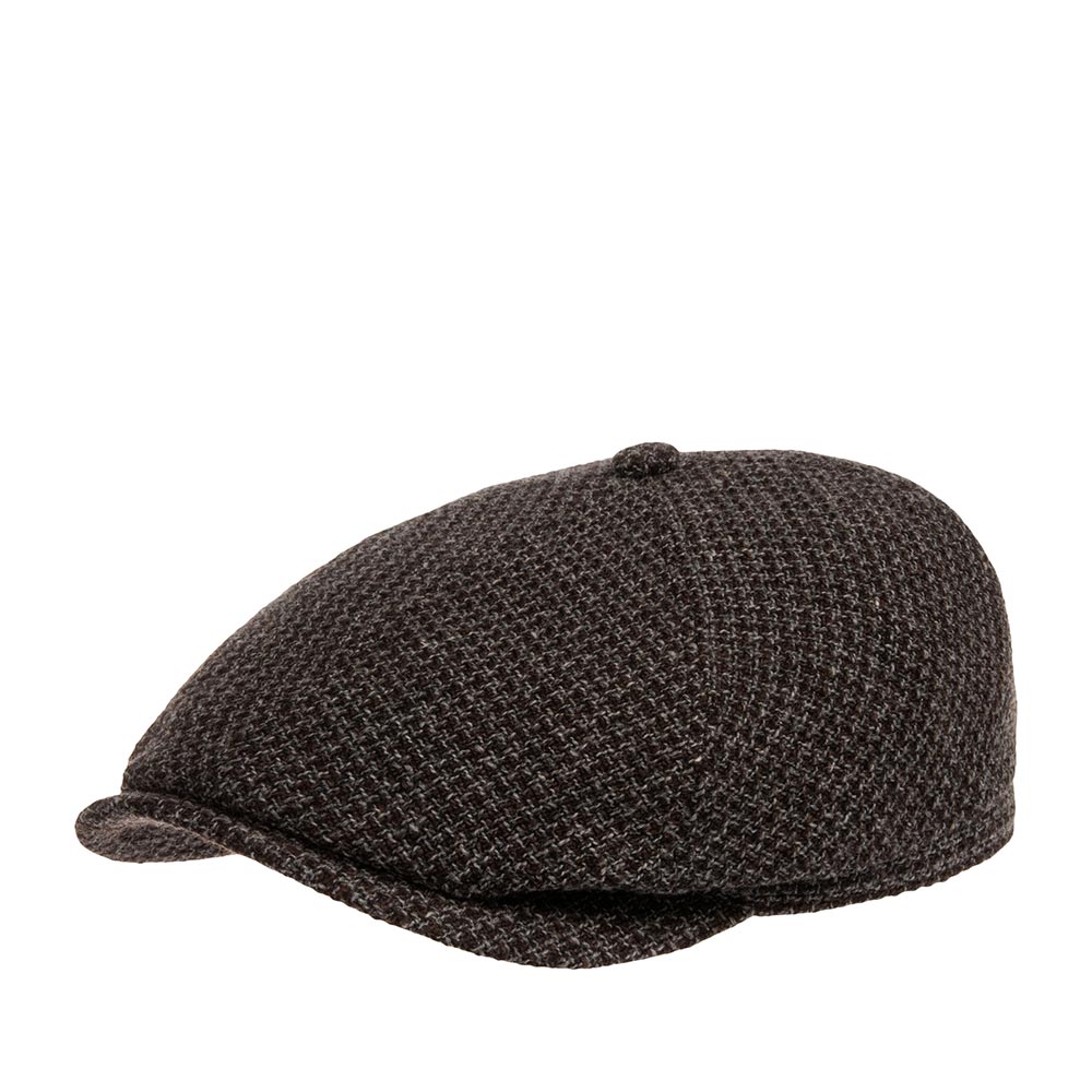 Кепка шестиклинка унисекс Stetson 6640801 6-PANEL CAP STRUCTURE темно-серая, р. 60