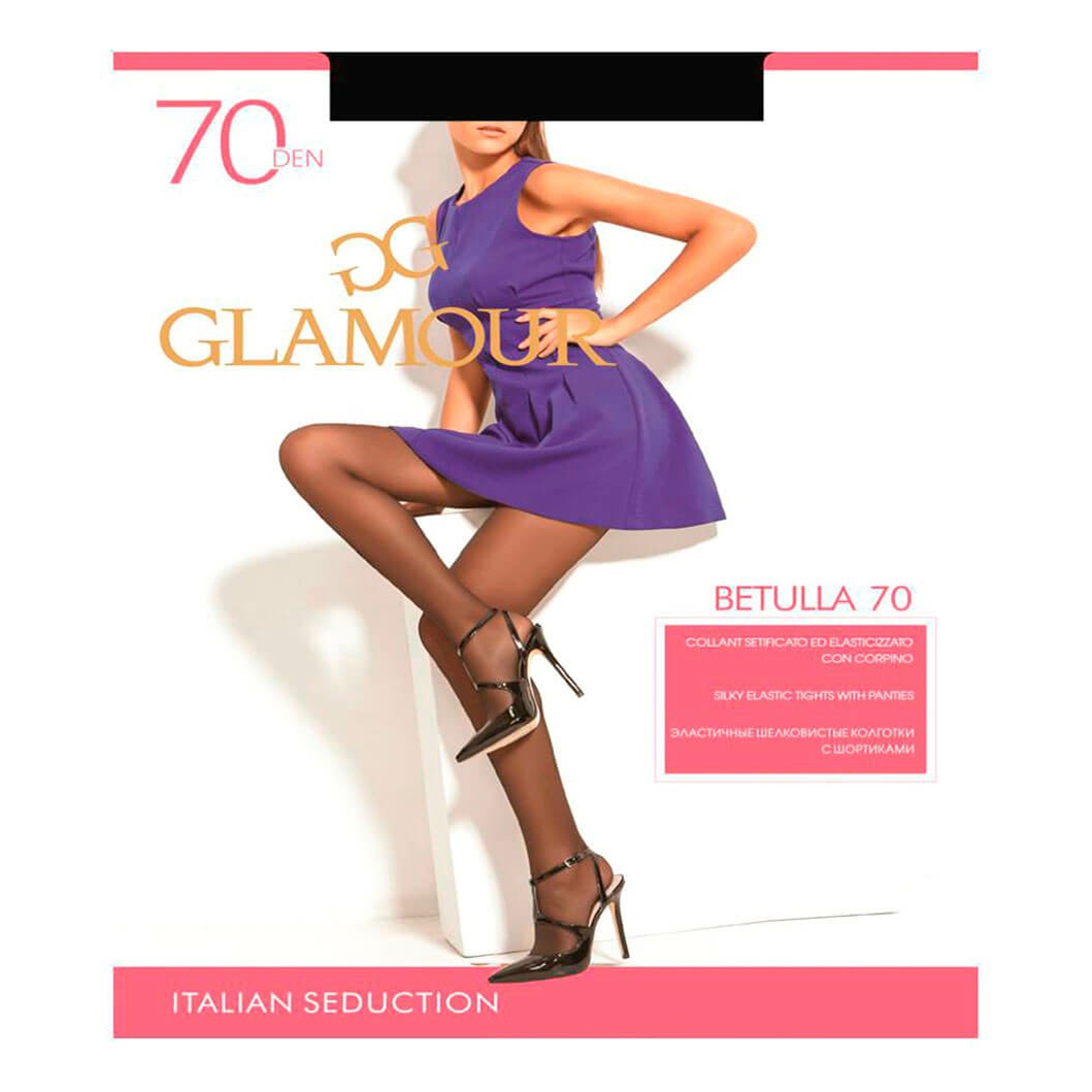 фото Колготки женские glamour черные 4