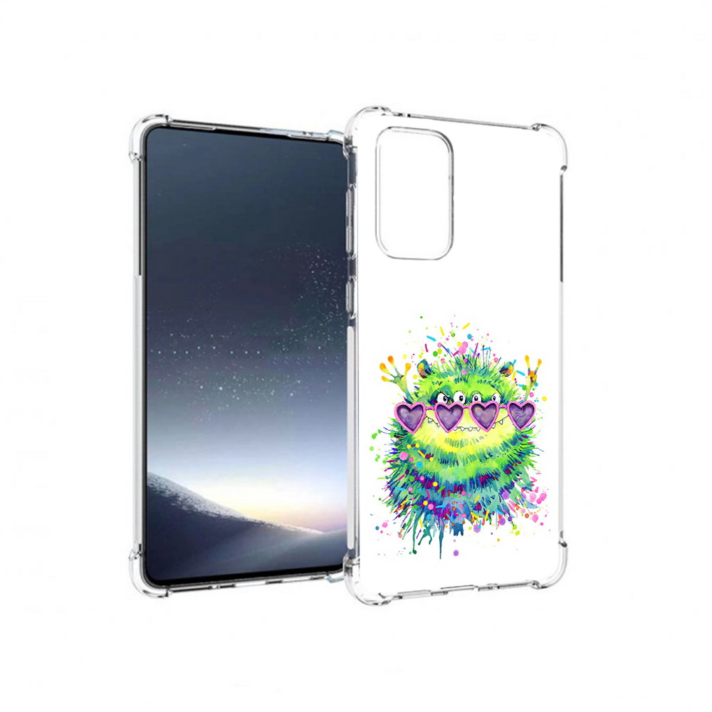 

Чехол MyPads Tocco для Samsung Galaxy A73 Пушистый персонаж (PT226913.548.142), Прозрачный, Tocco