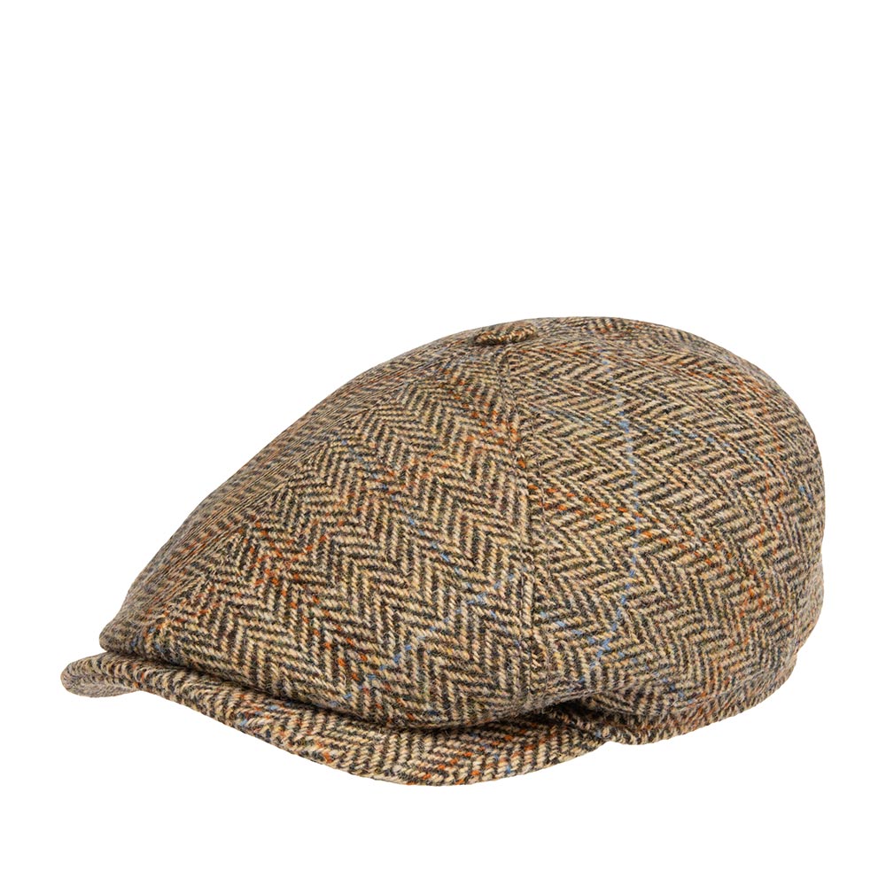 

Кепка шестиклинка Stetson 6640508 6 PANEL CAP HARRIS TWEED бежевая/коричневая, р, Бежевый, 6640508 6 PANEL CAP HARRIS TWEED