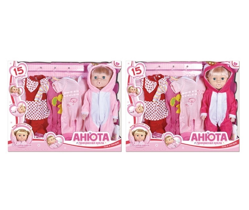 

Кукла Анюта 40 см, русская озвучка, 15 функций 2156052, 2156052