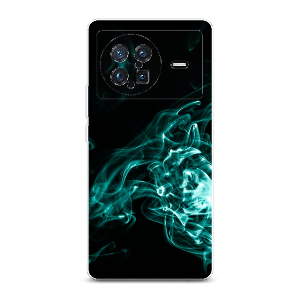 

Чехол на Vivo X Note "Дым", Голубой;черный, 266950-3