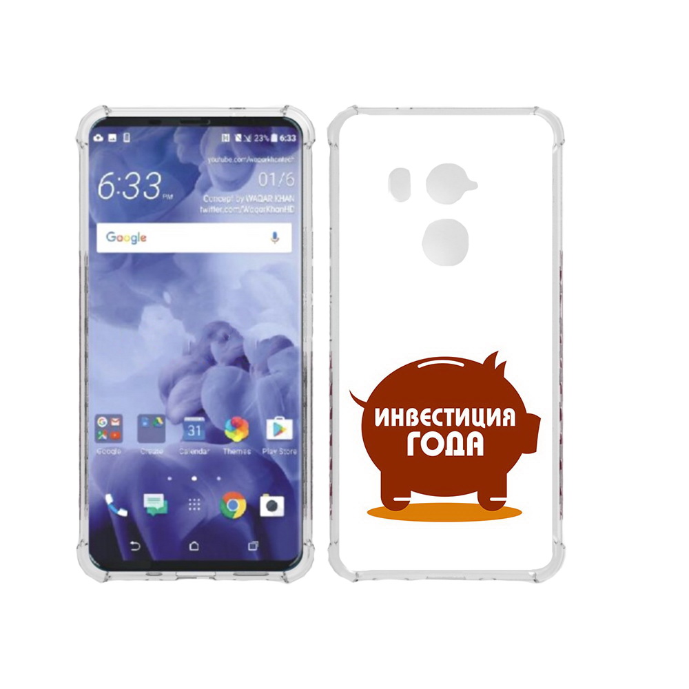 

Чехол MyPads Tocco для HTC U11 Plus инвестиция, Прозрачный, Tocco