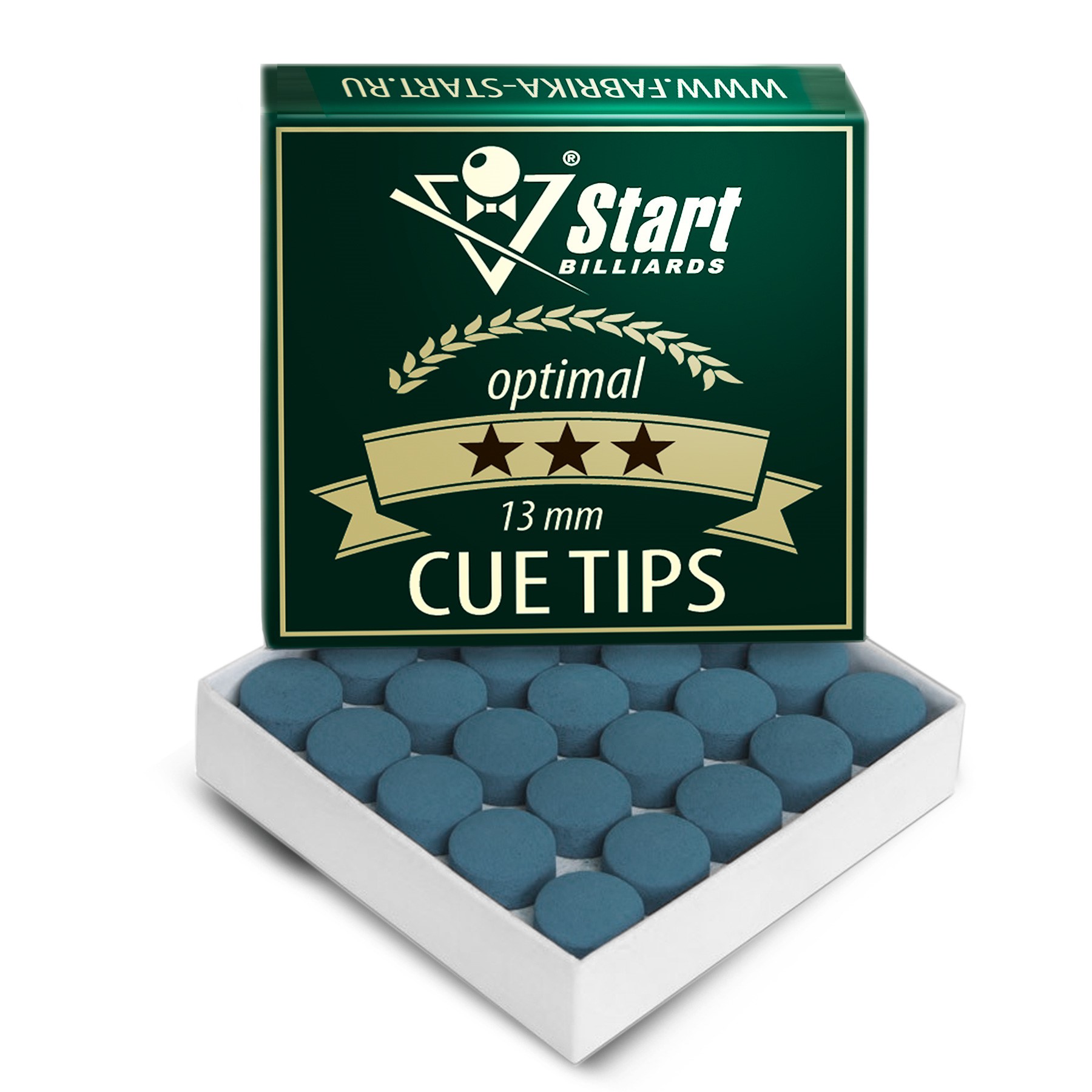 

Наклейка Startbilliards Cue Tips optimal 3* 13мм SB064 (50 шт), Cue Tips optimal