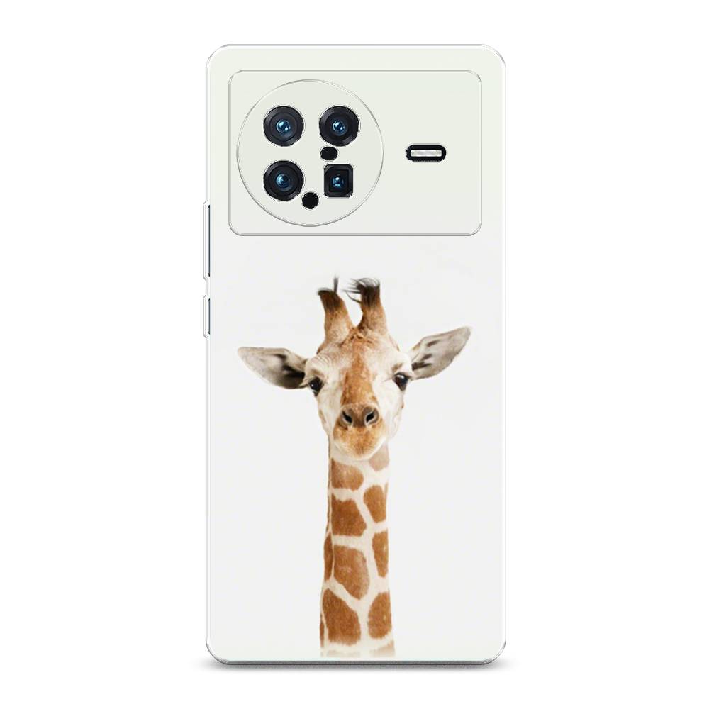 

Чехол на Vivo X Note "Любопытный жираф", Бежевый;коричневый, 266950-1