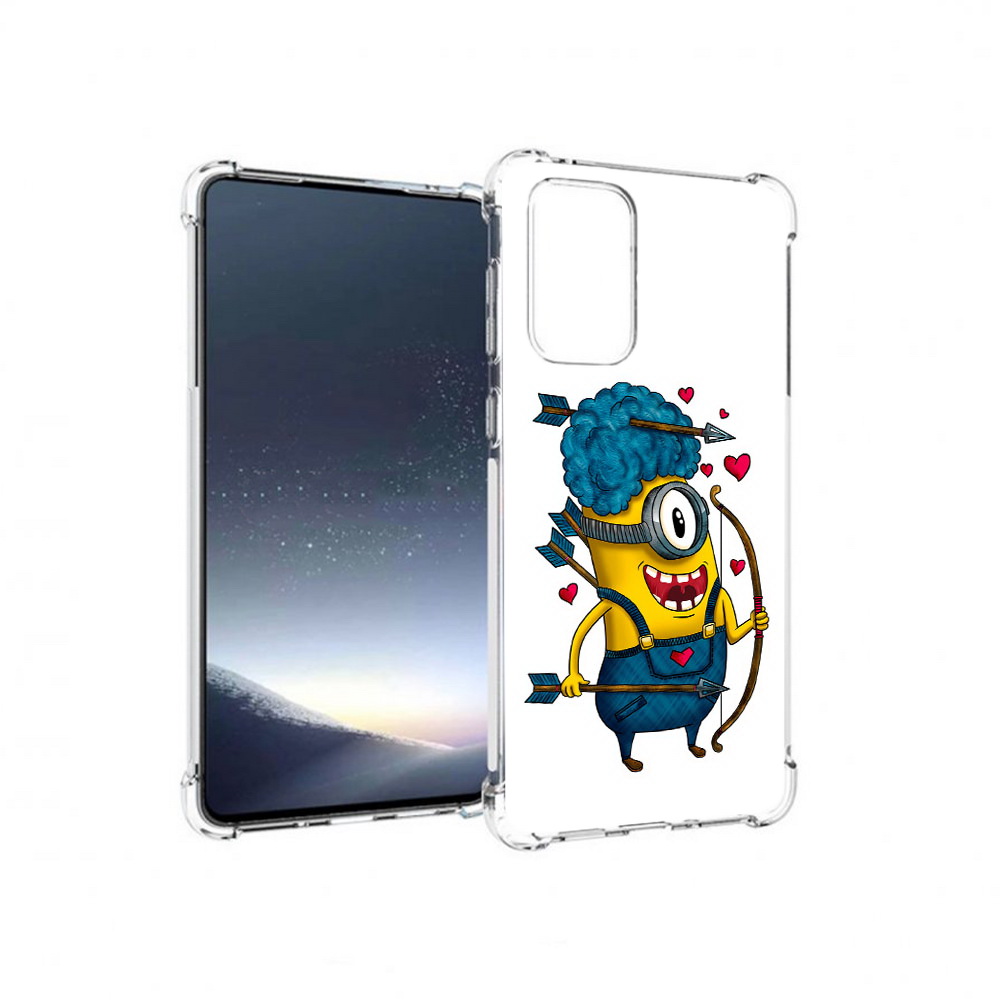 

Чехол MyPads Tocco для Samsung Galaxy A73 Миньон купидон (PT226913.548.117), Прозрачный, Tocco