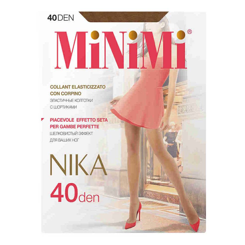 

Колготки женские Minimi Basic бежевые, Бежевый