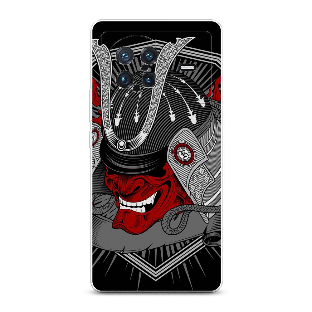 

Чехол на Vivo X Note "Красная маска самурая", Белый;красный;черный, 266950-4