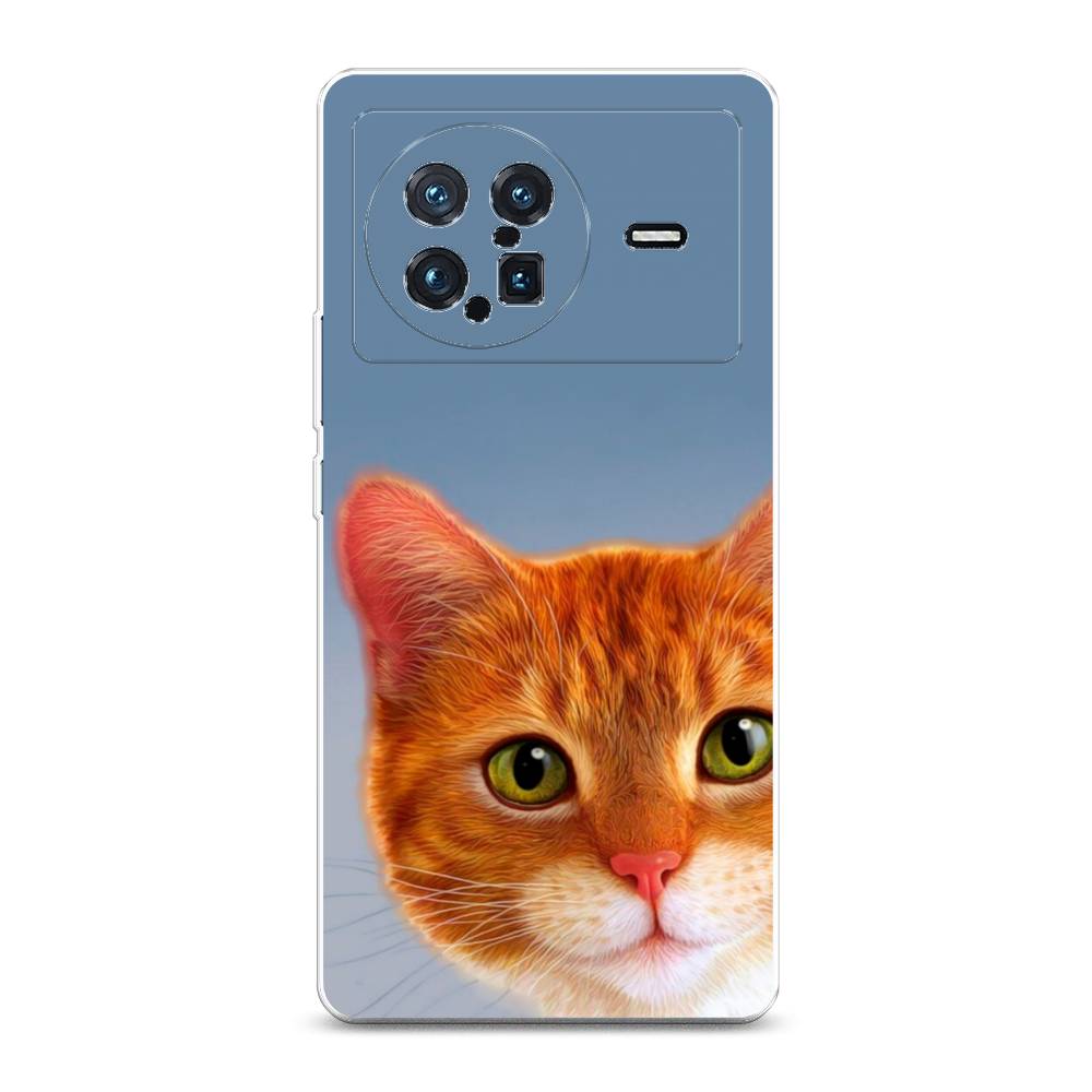 

Чехол на Vivo X Note "Любопытный котик", Коричневый, 266950-1