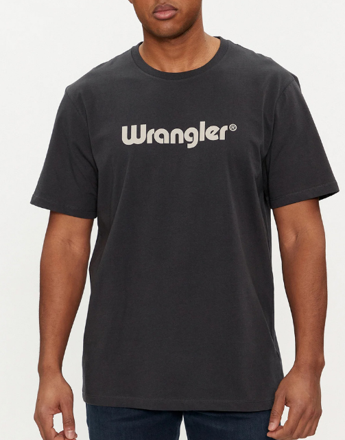

Футболка мужская Wrangler Logo Tee 112350526 серая XL, Серый, Logo Tee