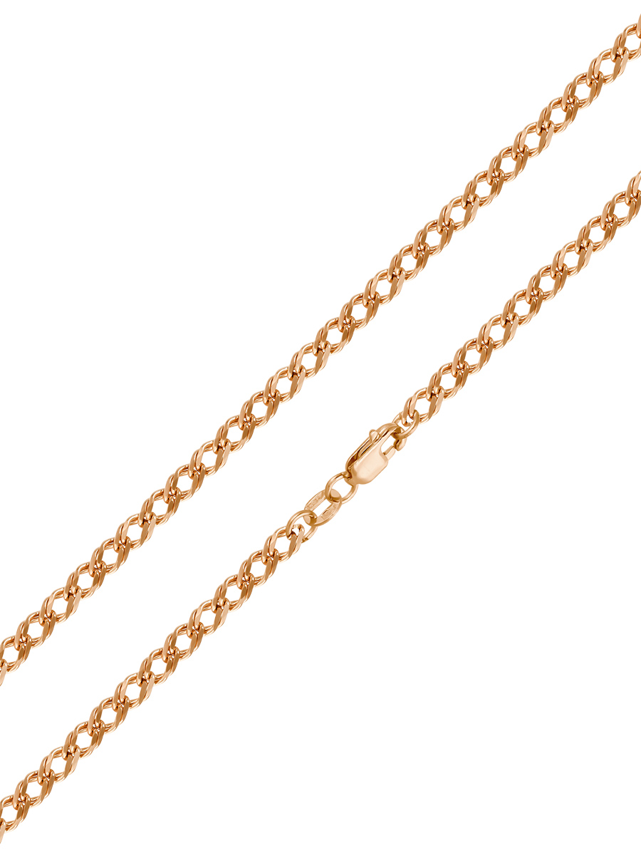 

Цепочка из золота 55 см MIUZ Diamonds (Московский ювелирный завод) C30-NC12-076PG-050, Золотистый, C30-NC12-076PG-050