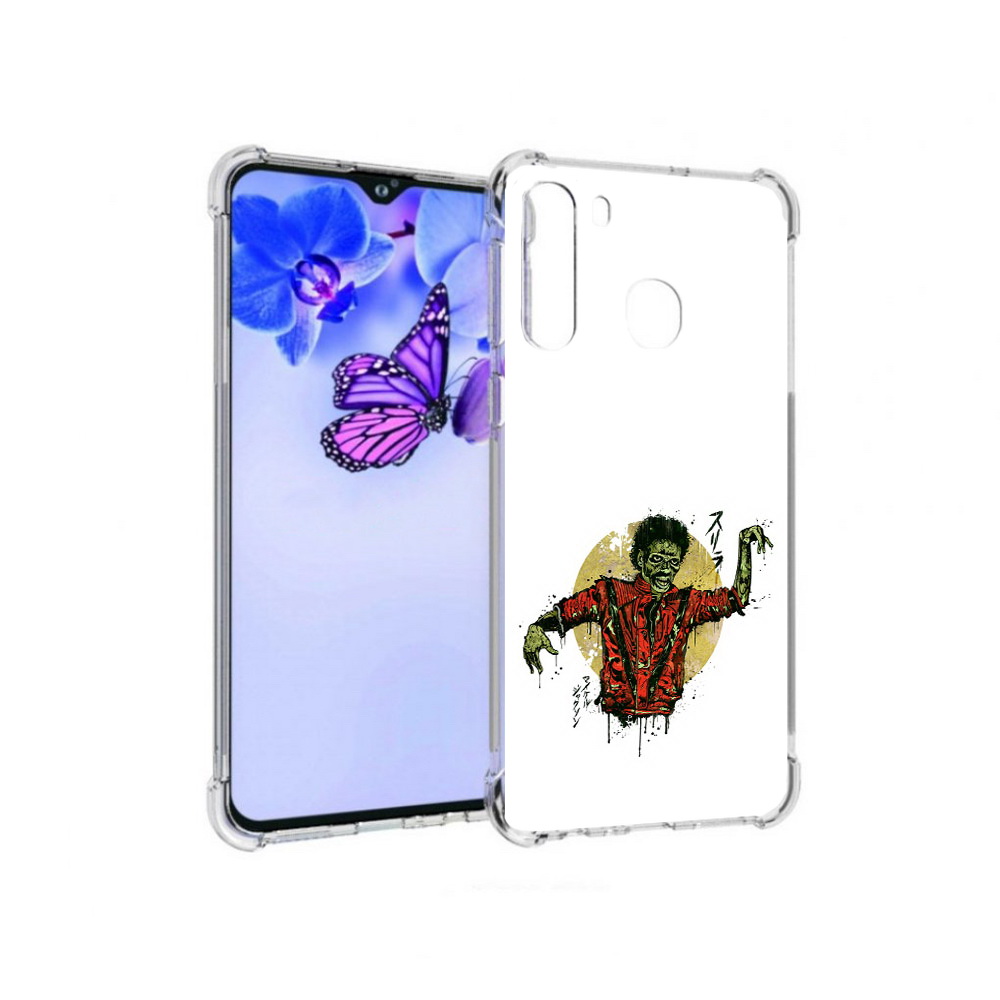

Чехол MyPads Tocco для Samsung Galaxy A21 Зомби (PT226904.547.89), Прозрачный, Tocco