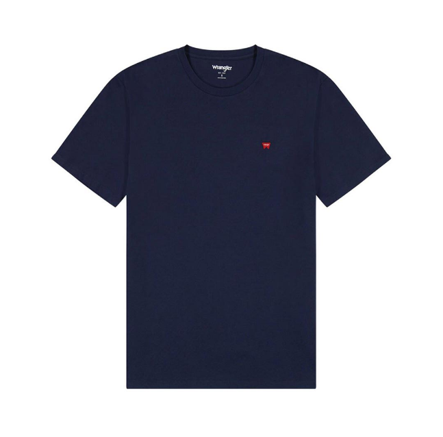 

Футболка мужская Wrangler Sign Off Tee 112350434 синяя M, Синий, Sign Off Tee