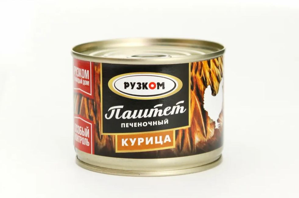 Паштет Рузком печеночный Курица, 180 г