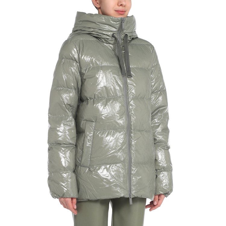 

Пуховик женский Maison David MLY011 серый M, MLY011