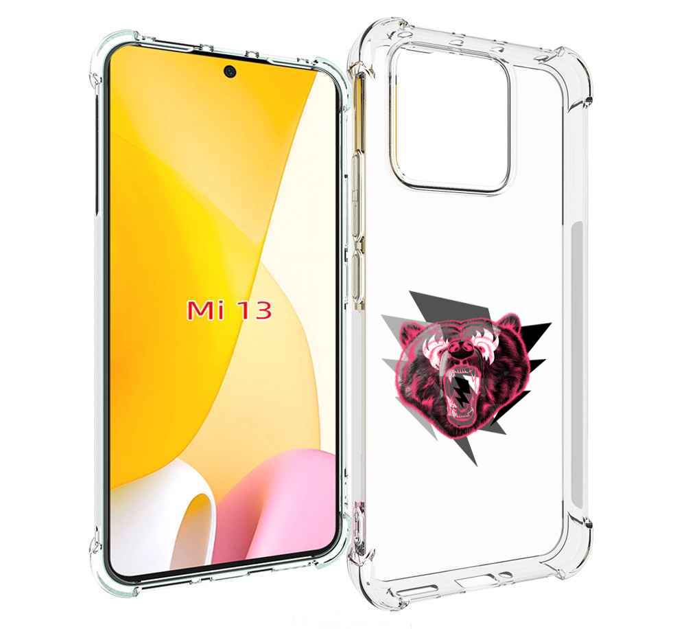 

Чехол MyPads грозовой медведь для Xiaomi 13, Прозрачный, Tocco