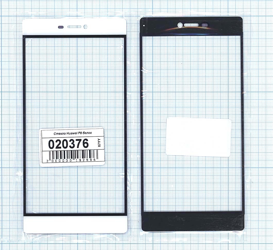 

Стекло для Huawei P8 белое, Диагональ 5.2, для Huawei P8