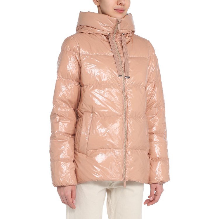 

Пуховик женский Maison David MLY011 бежевый XS, MLY011