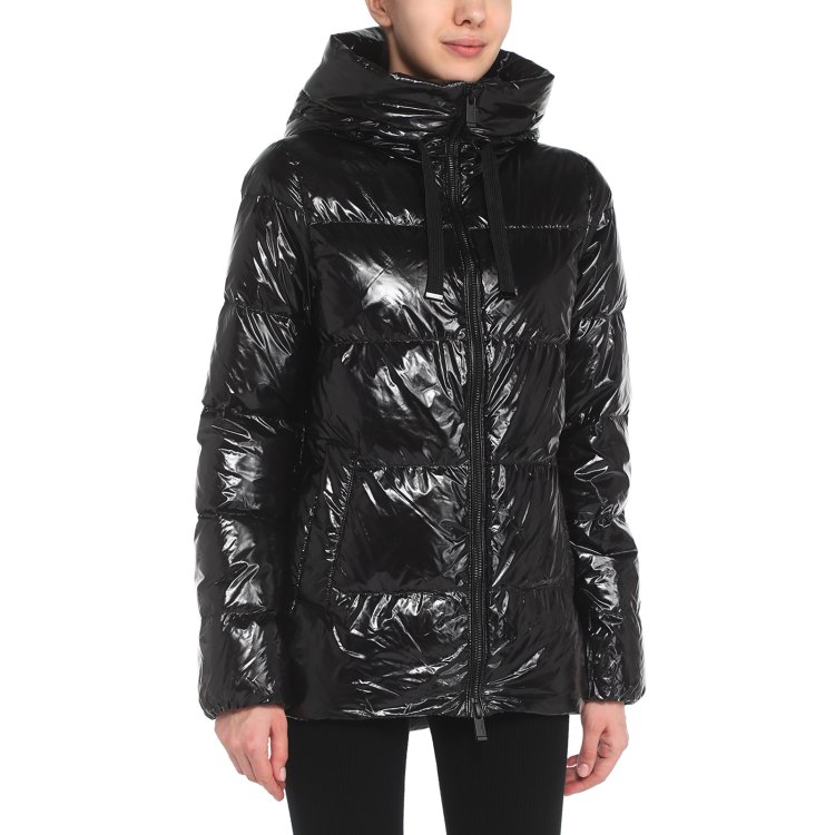 

Пуховик женский Maison David MLY011 черный XL, MLY011