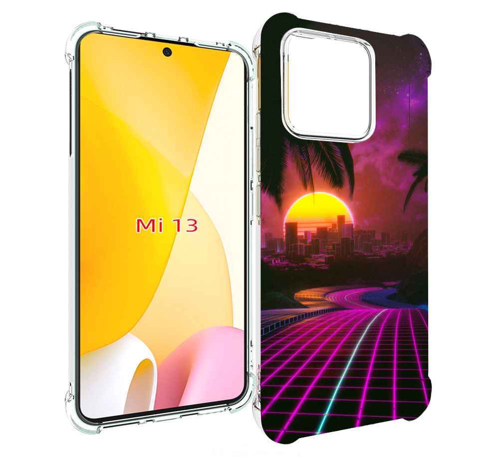 

Чехол MyPads хотлайнмайами 2 для Xiaomi 13, Прозрачный, Tocco